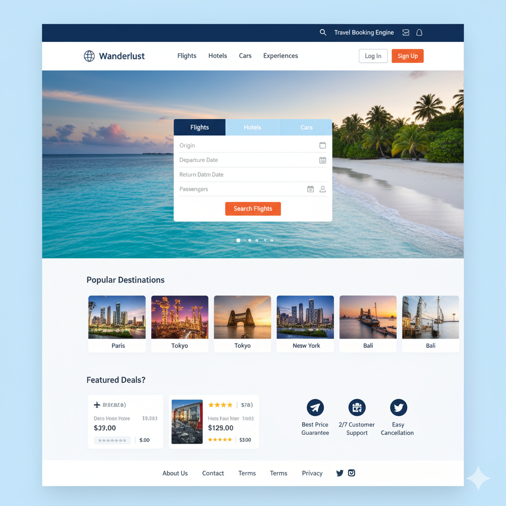 Travel Booking Engine